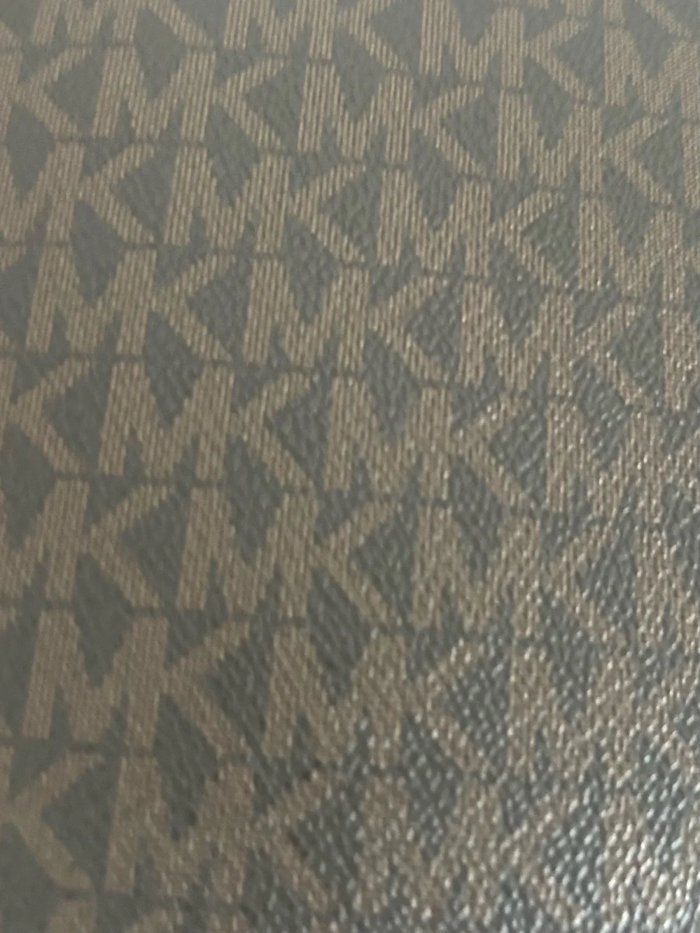Michael Kors Jaycee Brown MK Signature Backpack Gold Hardware Travel Bookbag